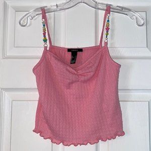 Forever 21 adorable, baby pink crop tank